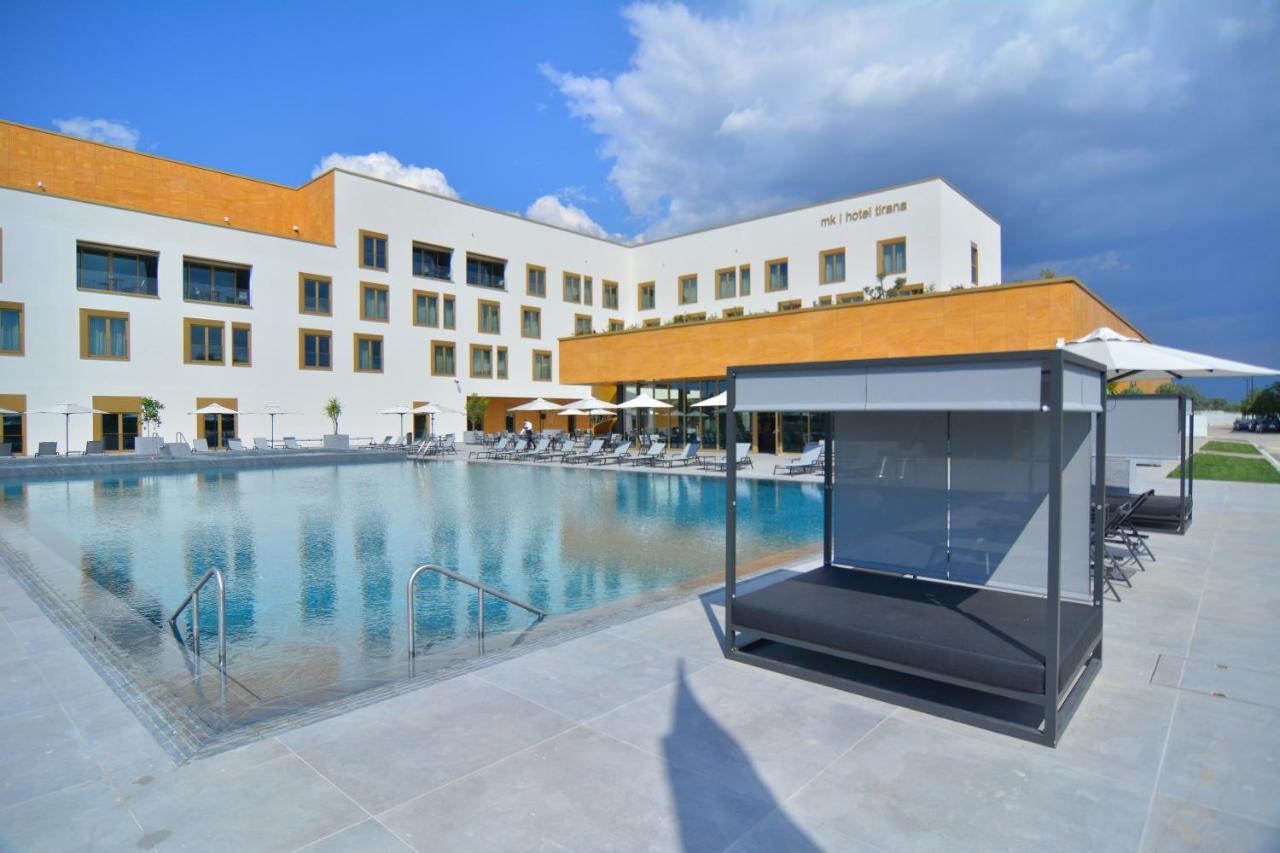 mk hotel tirana Rinas Eksteriør billede