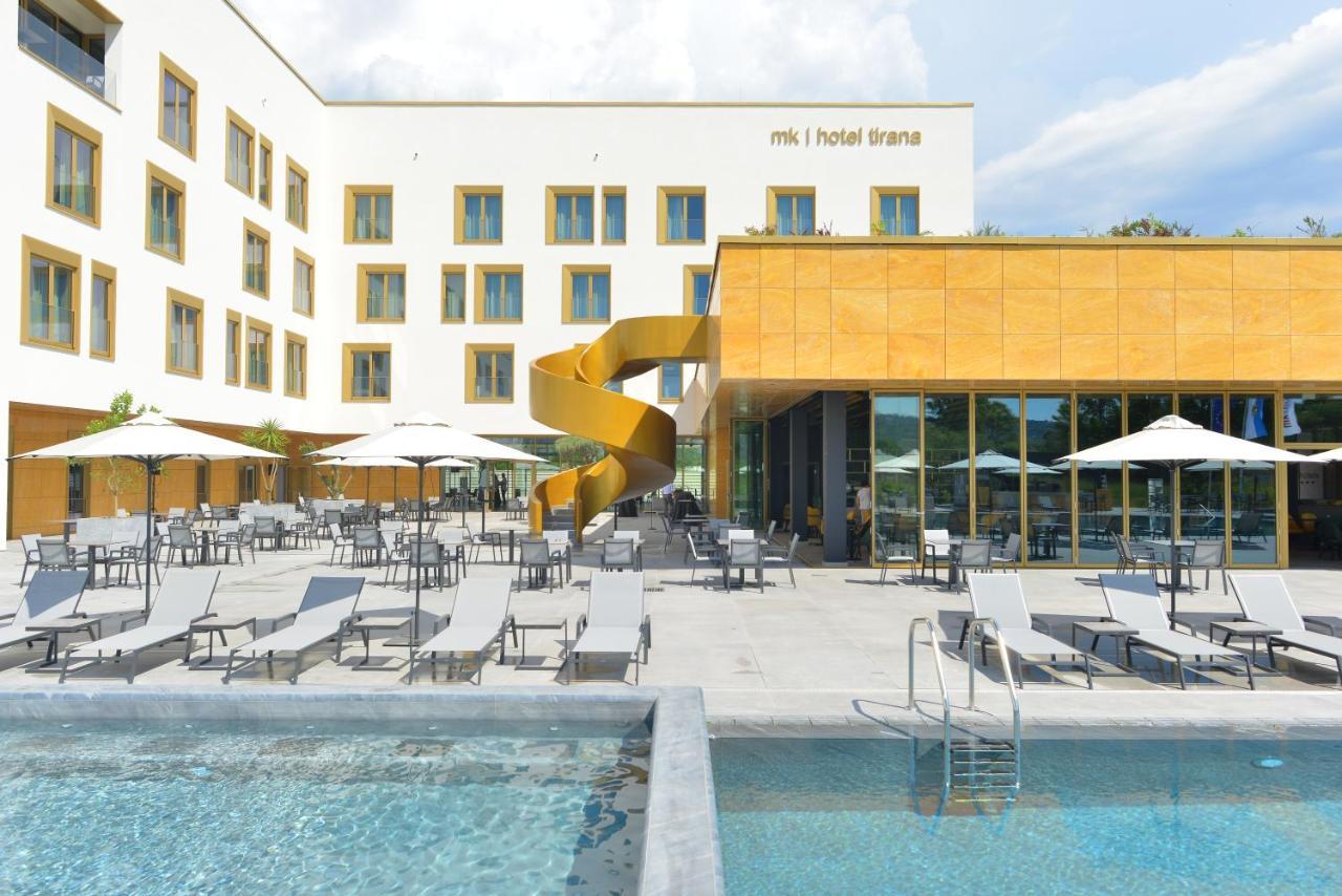mk hotel tirana Rinas Eksteriør billede
